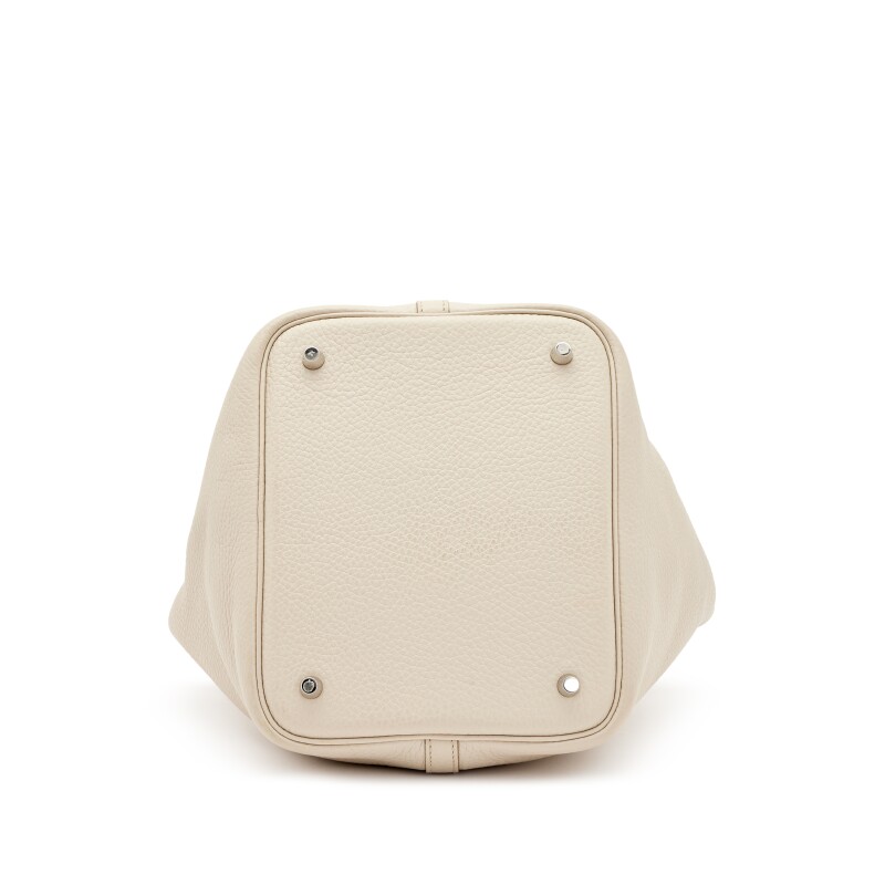 Hermès Beton Clemence Picotin Lock 22 Palladium Hardware - Image 5